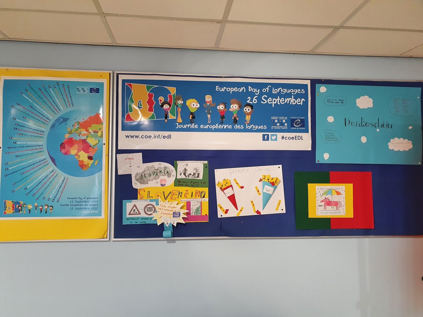 European Day of Languages 2020 celebration in the Secondary European